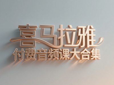 【 价值299 】喜马拉雅付费音频课大合集(13个大类)【31.6G】