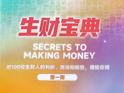 生财宝典(100位生财高手的判断路径和经验)